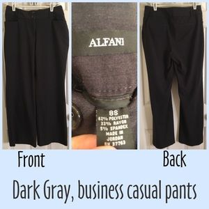 Dark Gray, business casual pants